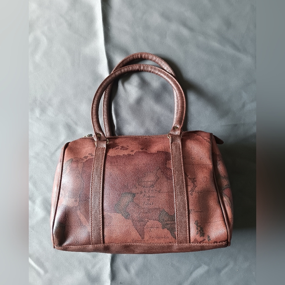 Vintage Gitano Map Print Bag